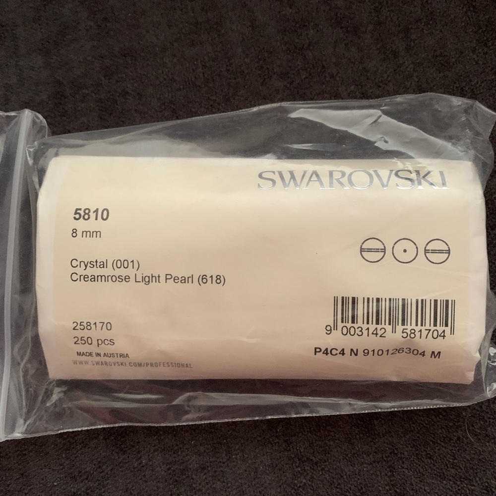 Swarovski Beads 8mm (250Qty)
